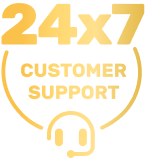 24x7 customer support